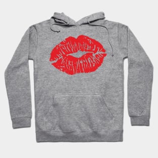 Kiss - Mouth - Lipstick Hoodie